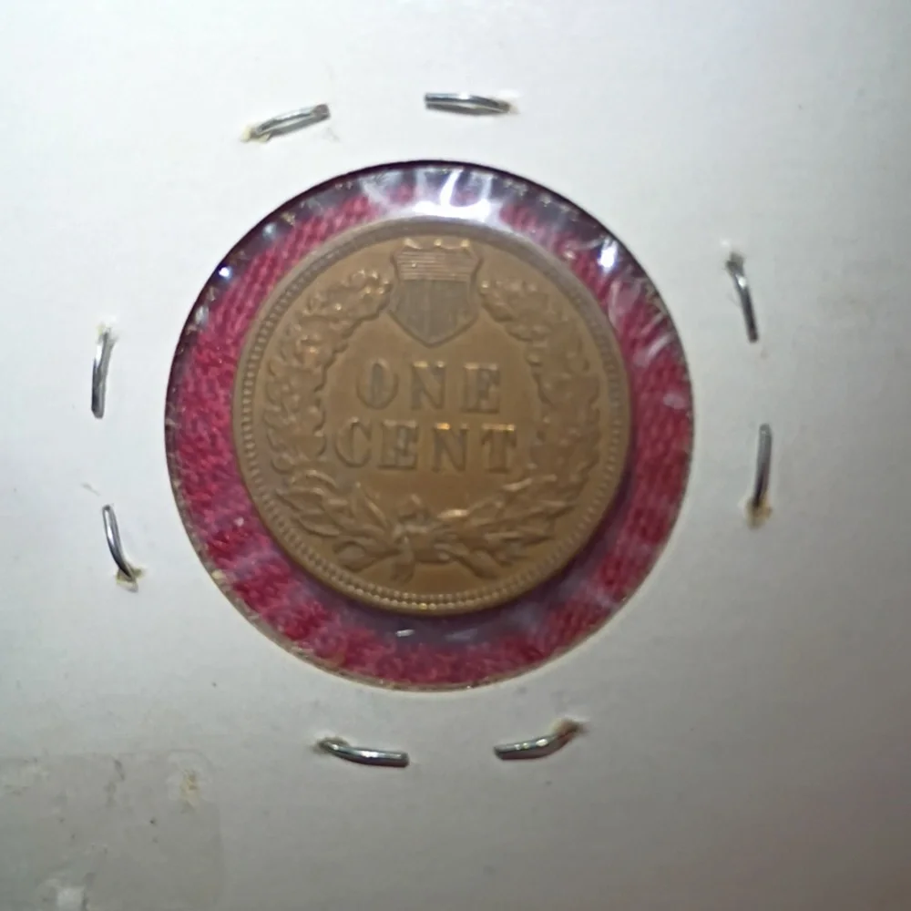 1908 AU-50 Indian Head Cent - Copper